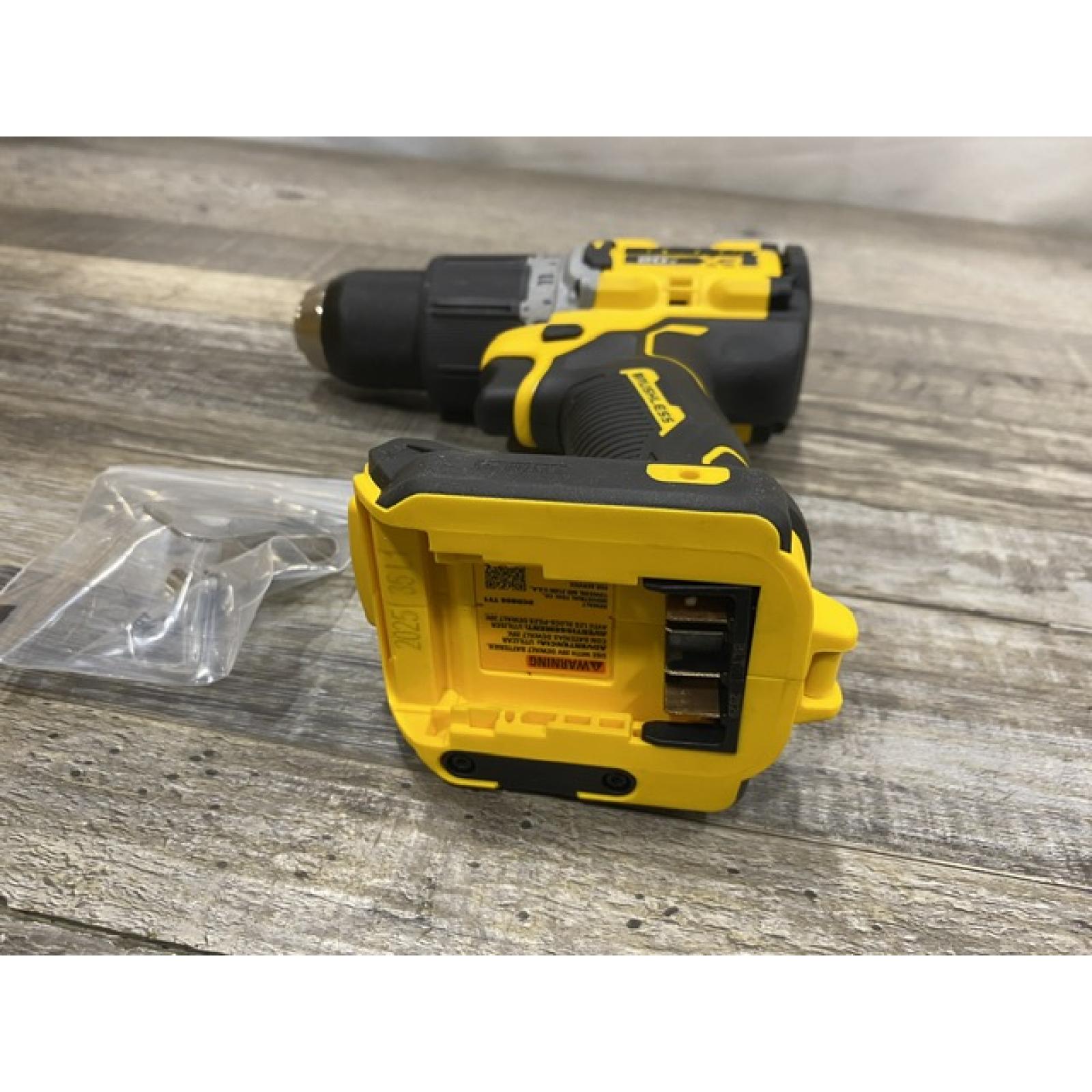 AS-IS DEWALT 20V XR Brushless Cordless 1/2 in. Hammer Drill (Tool-Only)