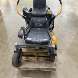 Houston Location - AS-IS Outdoor Power Equipment CUB CADET ZT1 42IP SIT DOWN MOWER