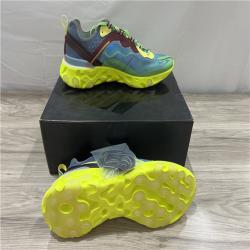 Nike React Element 87 / Undercover - Lakeside/Electric Yellow - SZ 13