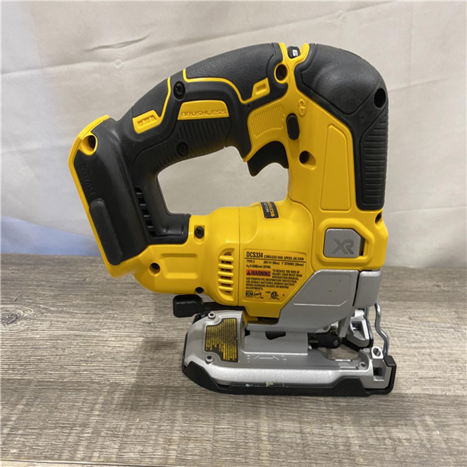 AS-IS DEWALT 20V MAX XR Cordless Brushless Jigsaw (Tool Only)