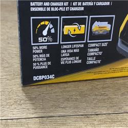 NEW DEWALT 20V MAX XR POWERSTACK Lithium-Ion Battery Starter Kit with 1.7Ah Battery and Charger