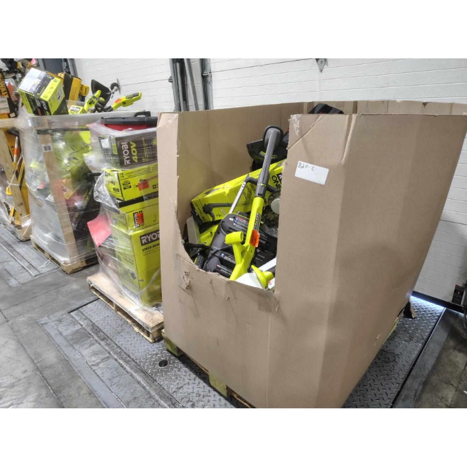 Pittston Location As-Is Power Tools Partial Truckload (11 Pallets) 8211-C