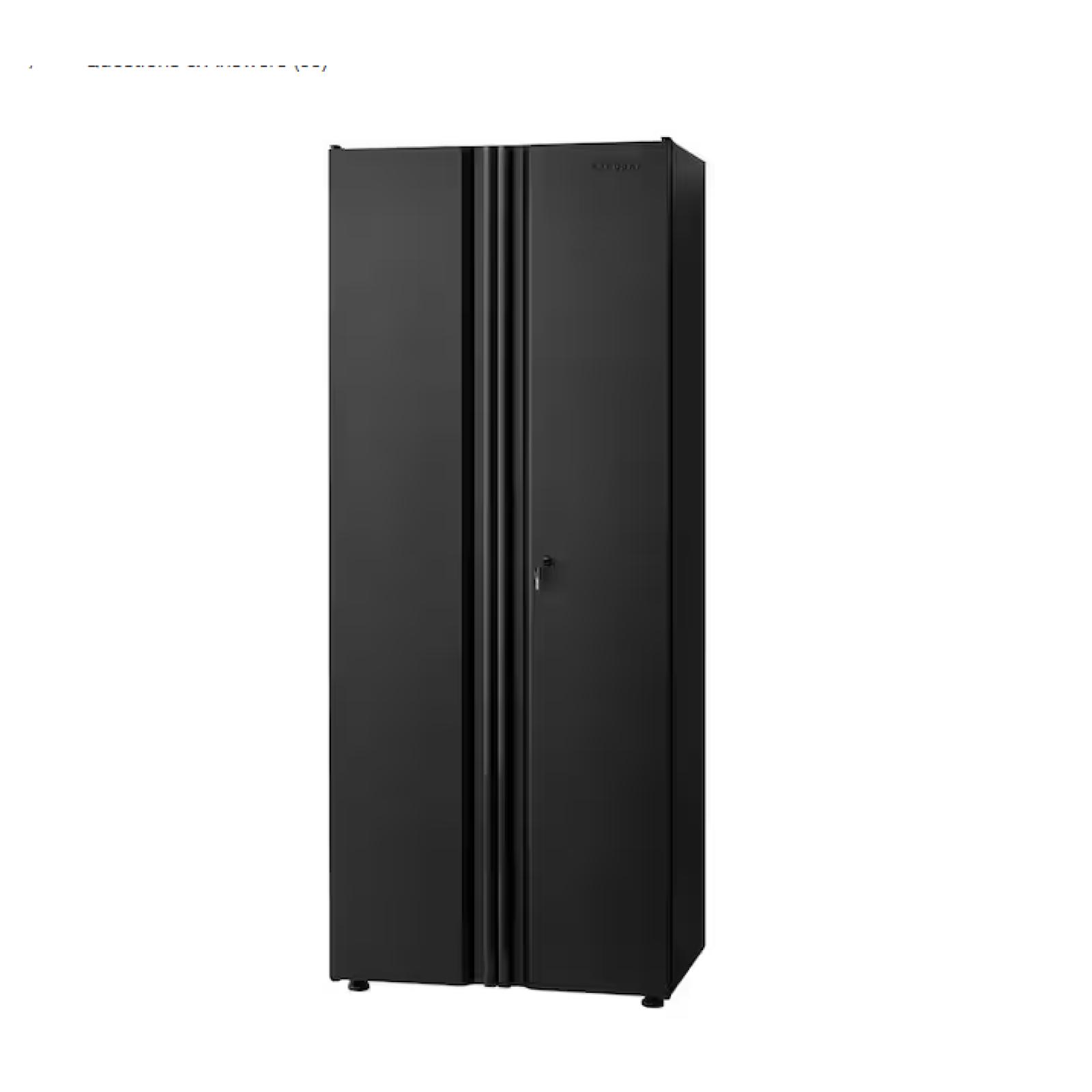 DALLAS LOCATION - Husky Regular Duty Welded 24-Gauge Steel Freestanding Garage Cabinet in Black (30.5 in. W x 75 in. H x 19.6 in. D) 2 (UNITS)