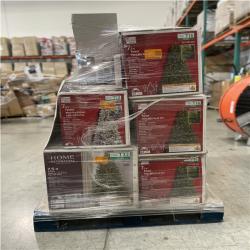 DALLAS LOCATION- AS-IS Mixed Christmas Tree PALLET (6 UNITS)