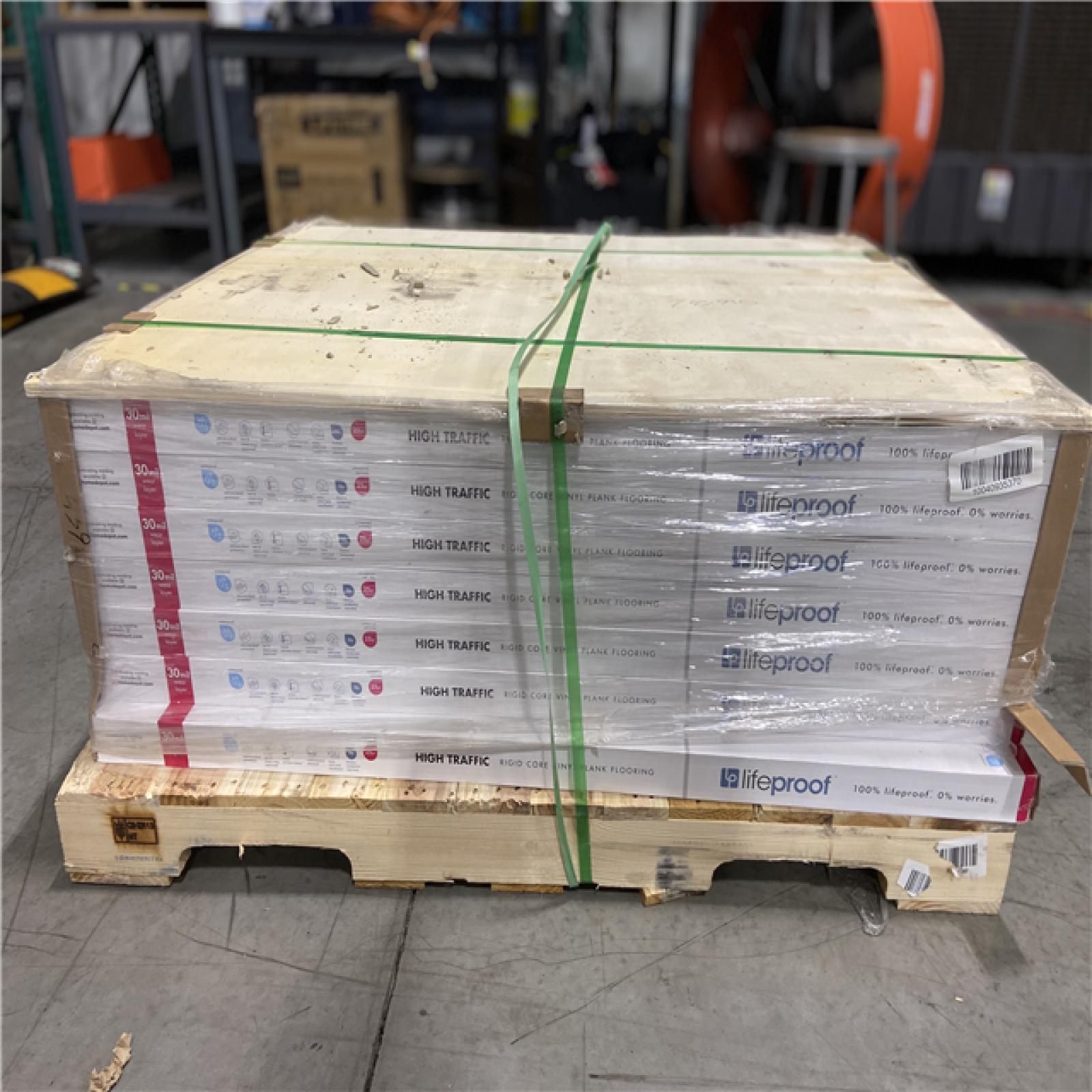 DALLAS LOCATION - Lifeproof Vesinet Oak 30 MIL x 8.7 in. W x 48 in. L Click Lock Waterproof Luxury Vinyl Plank Flooring (20.1 sq. Ft./Case) - 28 CASES