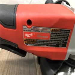 AS-IS Milwaukee 18V Lithium-Ion Brushless Cordless 4-1/2 in./5 in. Grinder w/Paddle Switch (Tool-Only)