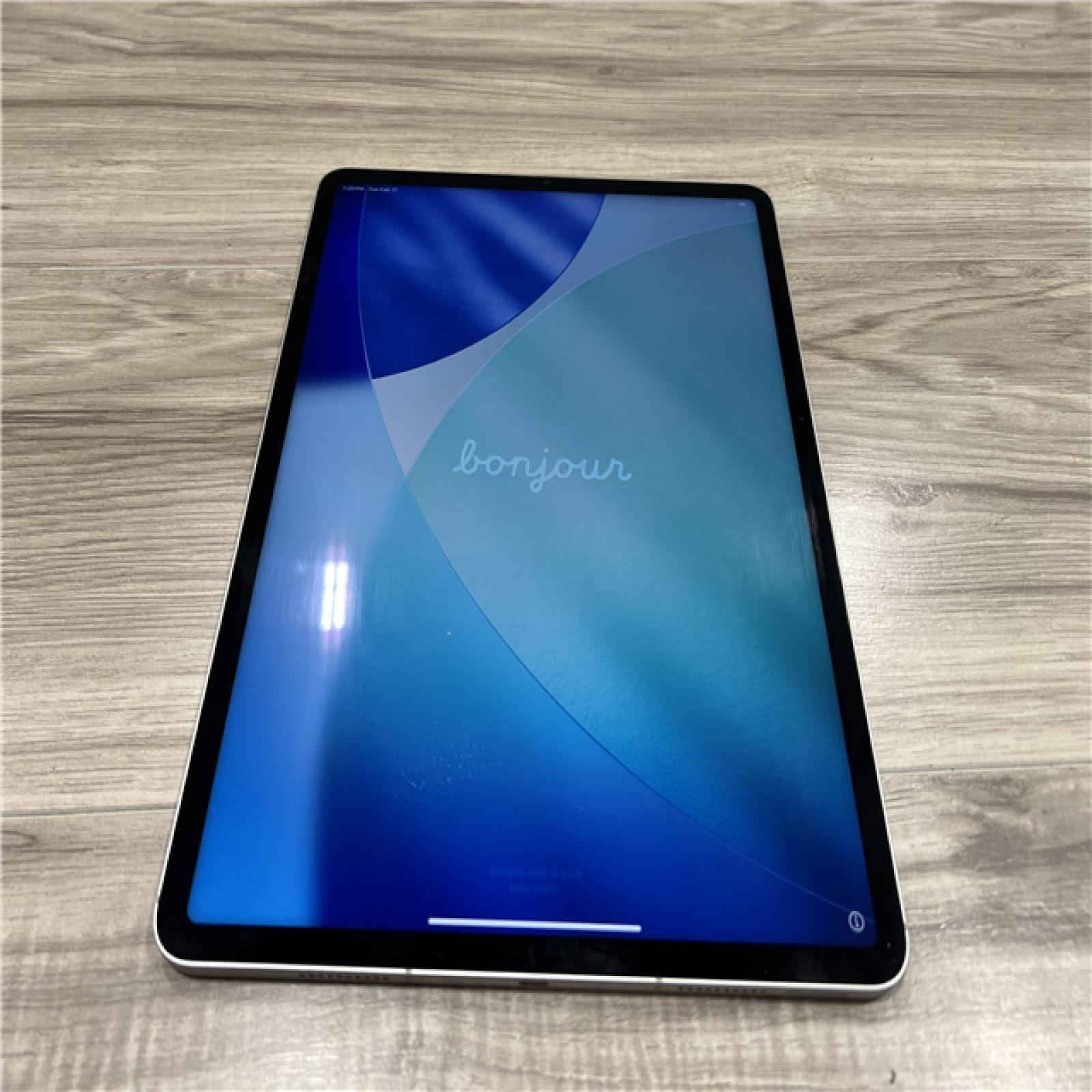 AS-IS Apple - 12.9-Inch iPad Pro with Wi-Fi + Cellular - 128GB - Silver