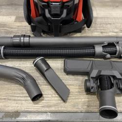 AS-IS Milwaukee FUEL 18-Volt Lithium-Ion Brushless Red HEPA Multisurface 1 Gal. Cordless 3-in-1 Backpack Vacuum (Vacuum-Only)