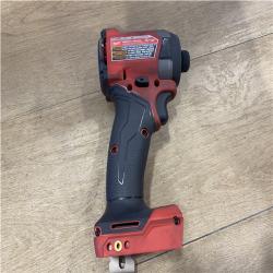 AS-IS Milwaukee FUEL 18V Lithium-Ion Brushless Cordless 1/4 in. Hex Impact Driver (Tool-Only)