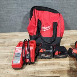 HOUSTON LOCATION - AS - IS Milwaukee 2 Tool Combo Kit W/ (2) Battery & Charger