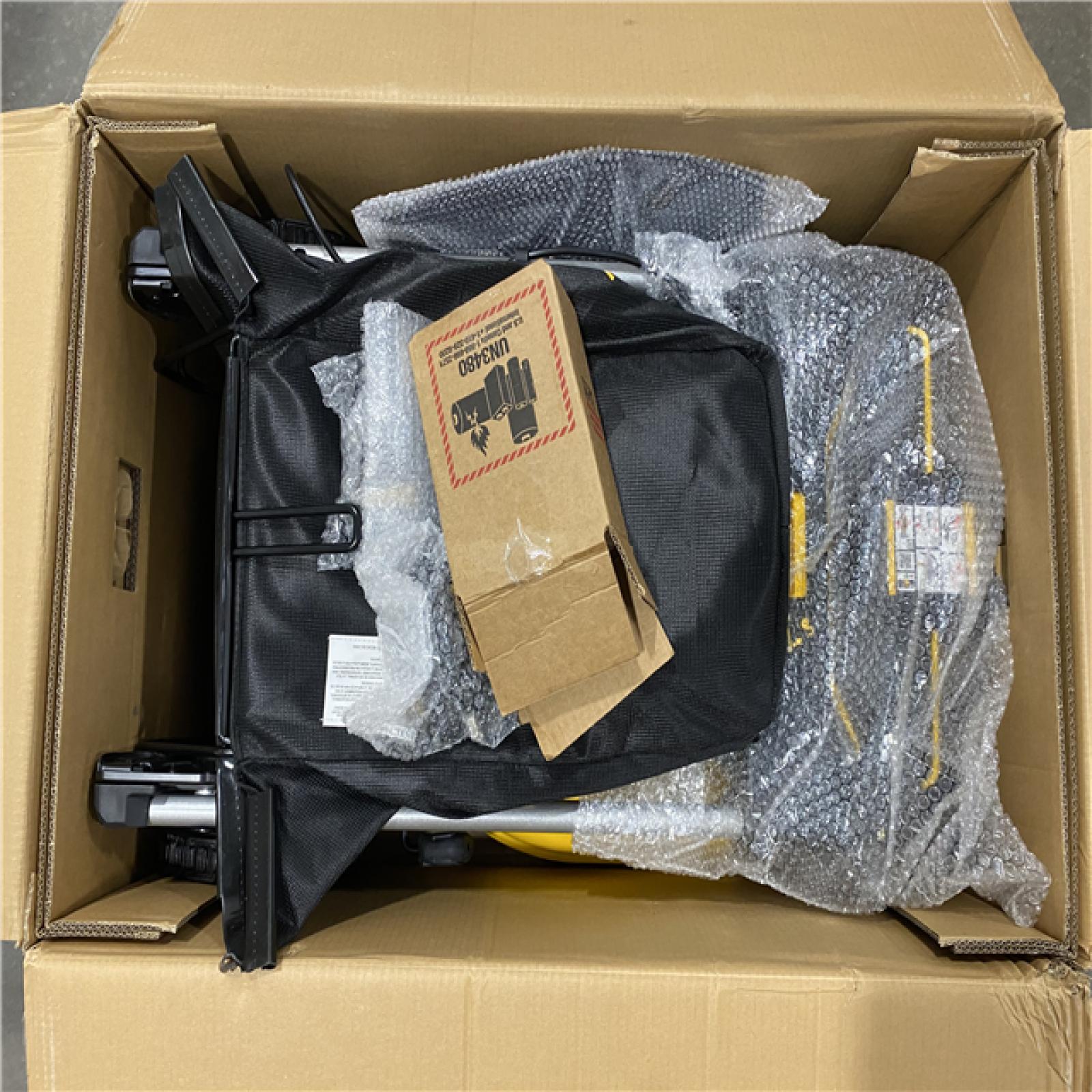 As-Is -DEWALT 2x20V MAX 21 in. Cordless Battery Powered Push Lawn Mower Kit with (2) 10 Ah Batteries and Chargers