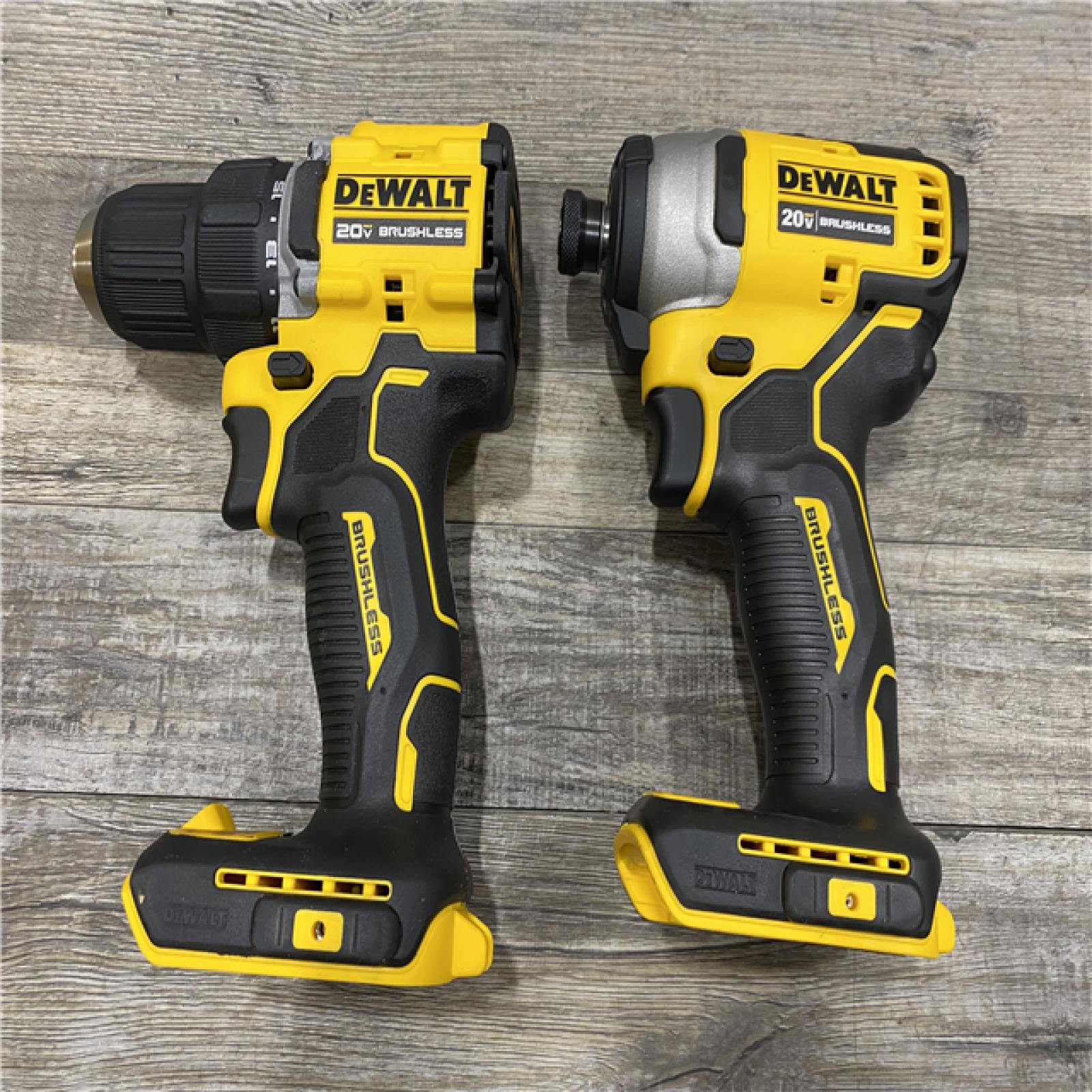AS-IS DEWALT ATOMIC 20-Volt MAX Lithium-Ion Cordless Combo Kit