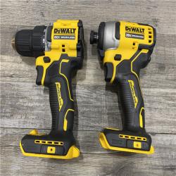 AS-IS DEWALT ATOMIC 20-Volt MAX Lithium-Ion Cordless Combo Kit