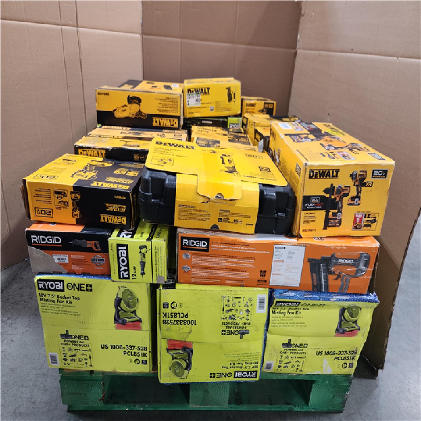 CALIFORNIA AS-IS TOOL PALLET