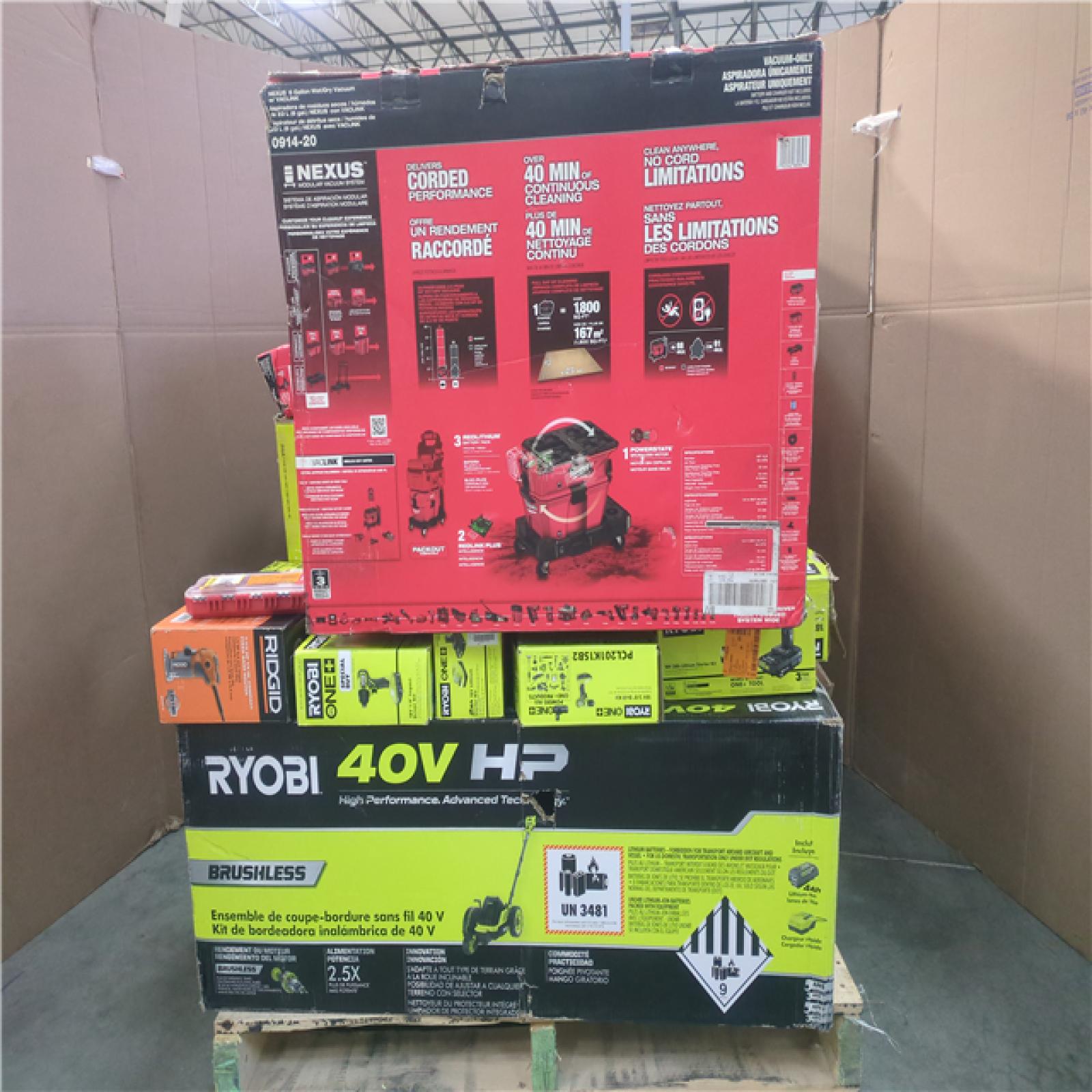 CALIFORNIA AS-IS TOOL PALLET