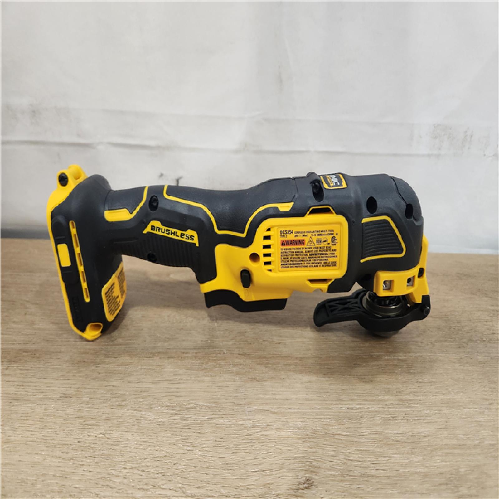 AS-IS- ATOMIC 20V MAX Cordless Brushless Oscillating Multi Tool (Tool Only)