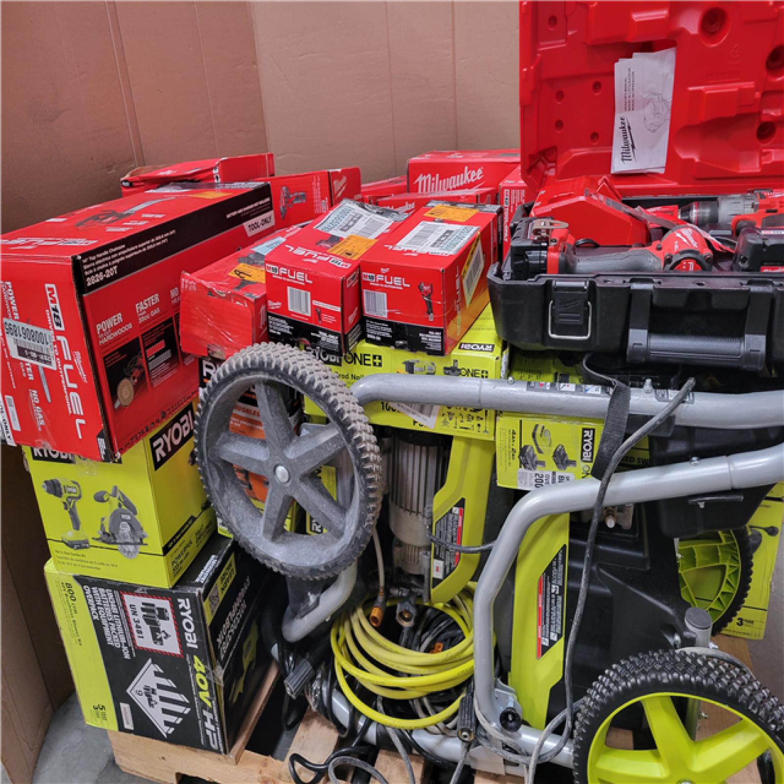 CALIFORNIA AS-IS TOOL PALLET