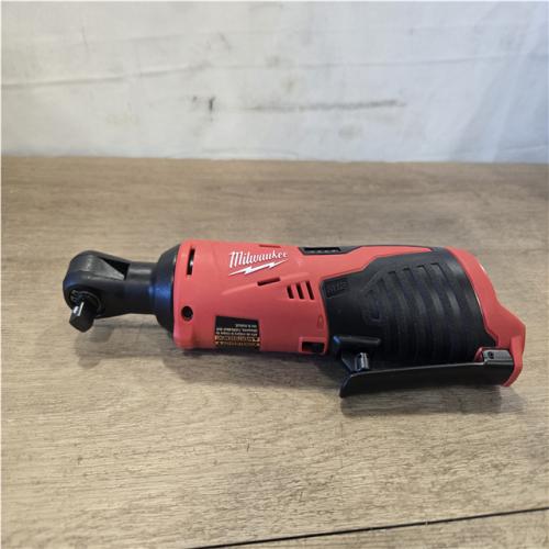 AS-IS Milwaukee 12V Lithium-Ion Cordless 3/8 in. Ratchet (Tool-Only)