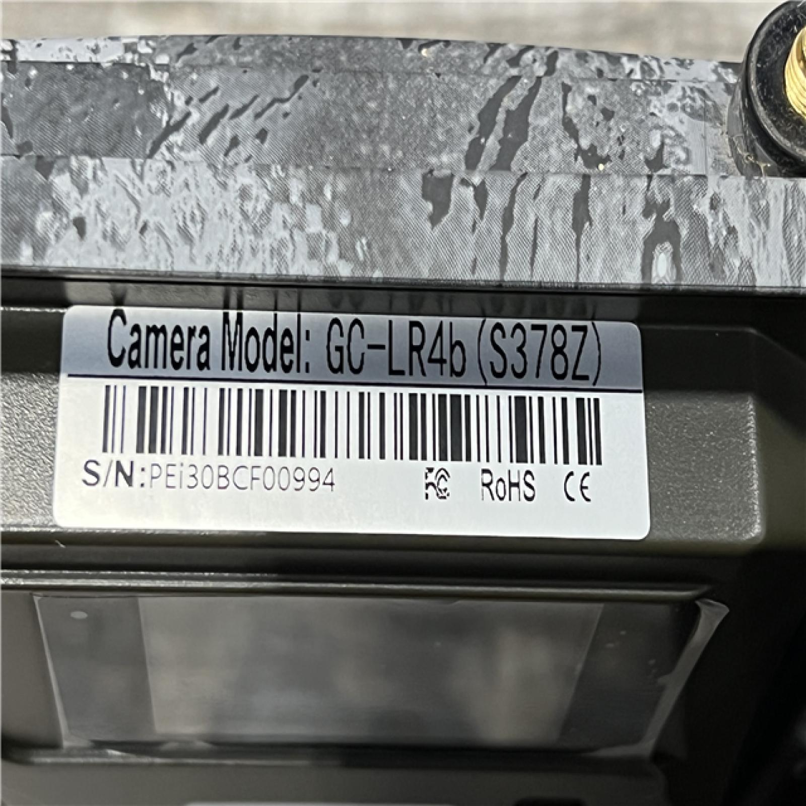 AS-IS Spartan Camera Trail Cameras Gocam 4G/LTE BlackoutPhoto/Video Transmit Camo GCLR4b Model: GC-LR4B