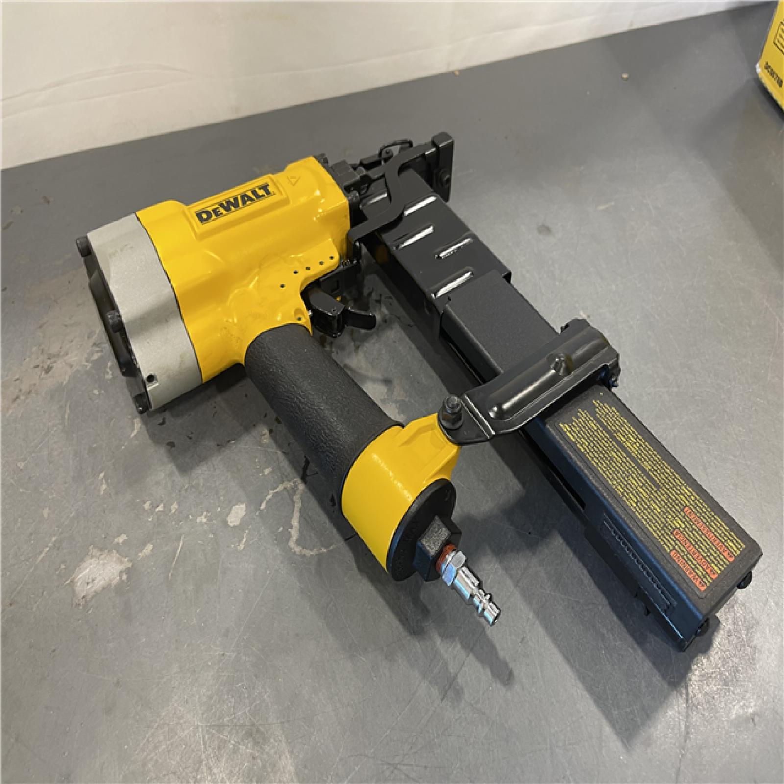 AS-IS - DeWalt Corded Pneumatic 16-Gauge 1 in. Crown Lathing Stapler