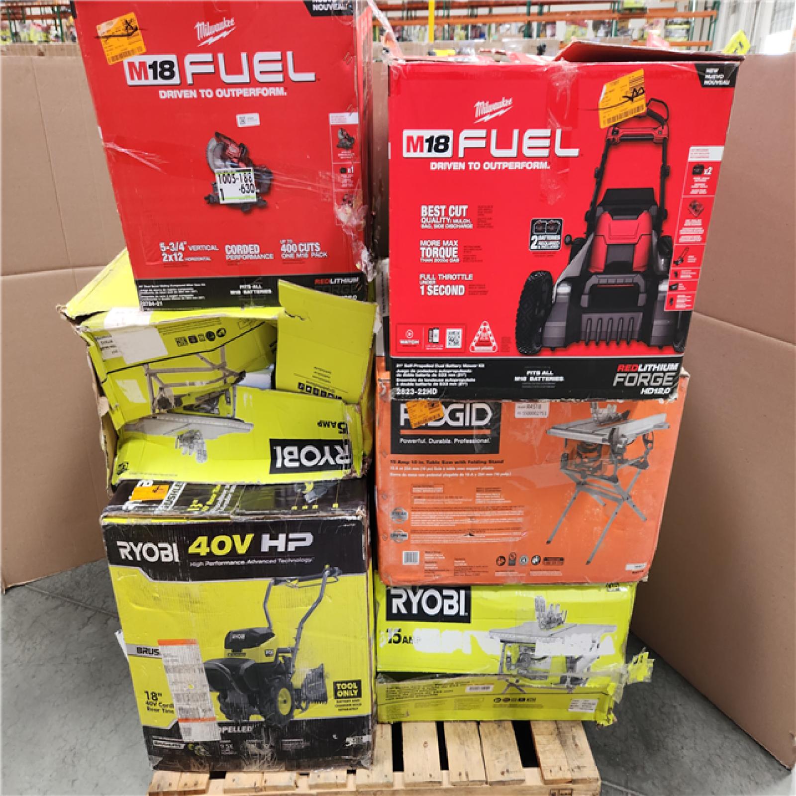 CALIFORNIA AS-IS TOOL PALLET