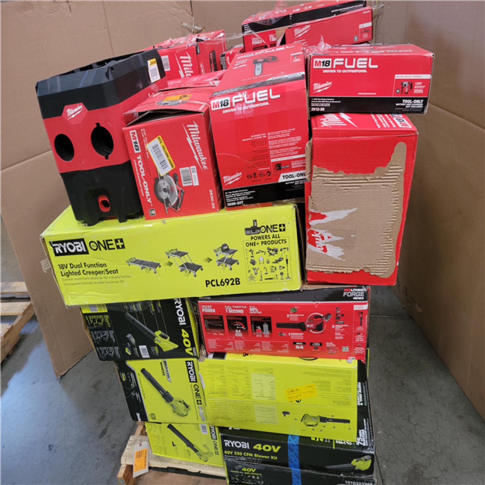 CALIFORNIA AS-IS TOOL PALLET