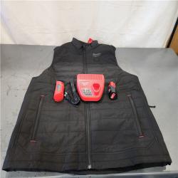 AS-IS- Milwaukee Men's M12 Heated AXIS Vest