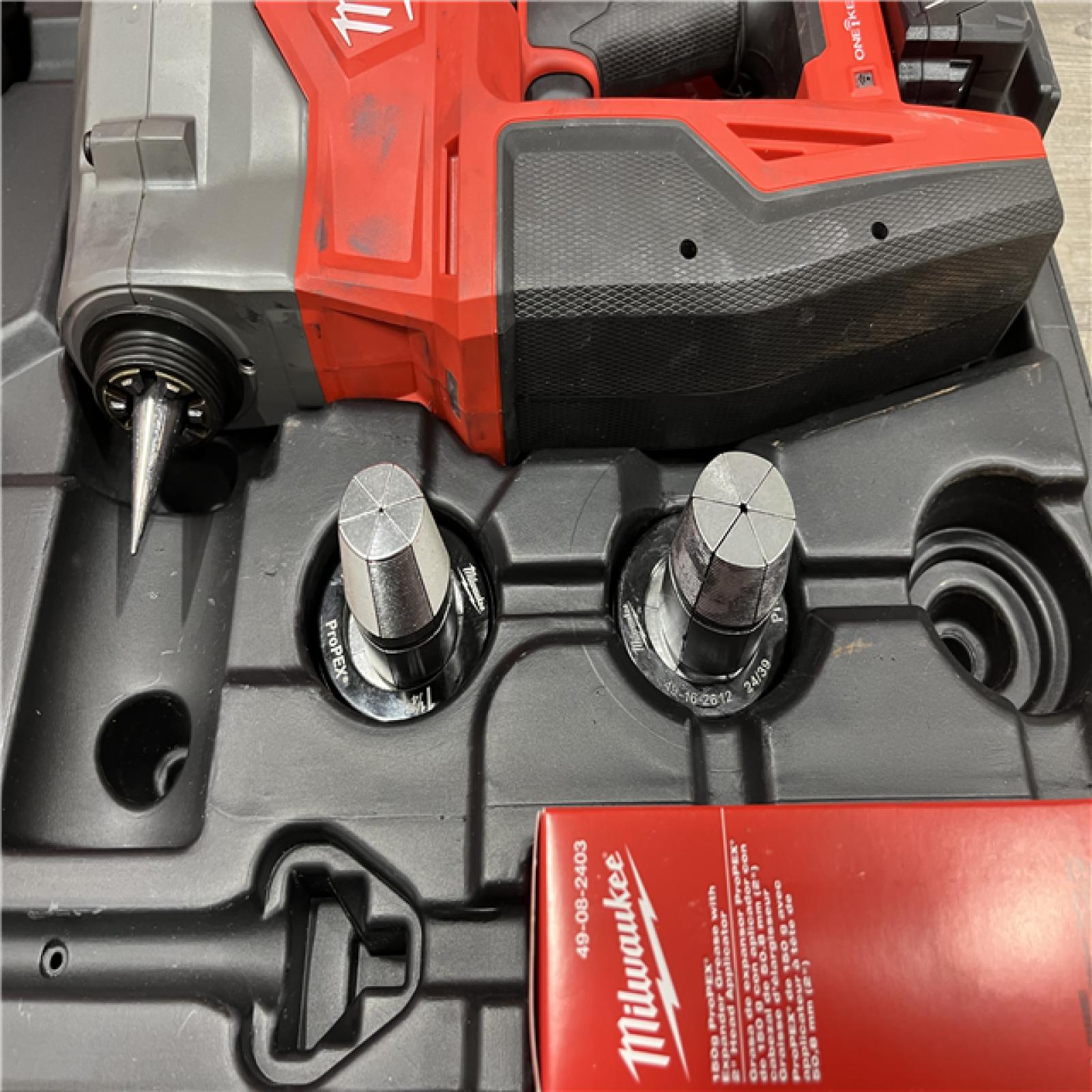 AS-IS Milwaukee Fuel 18-Volt Lithium-Ion Brushless Cordless 1/2 in. - 2 in. Expansion Tool Kit