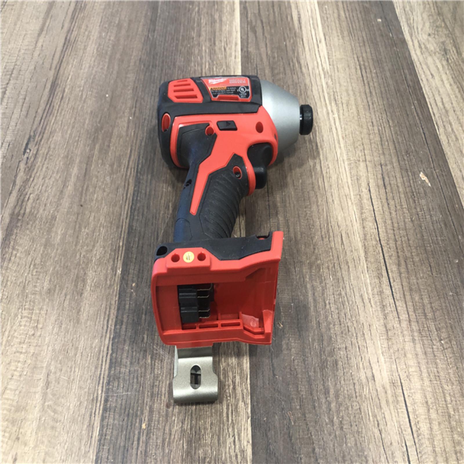 AS-IS Milwaukee 18V Lithium-Ion Cordless 1/4 in. Hex Impact Driver (Tool-Only)