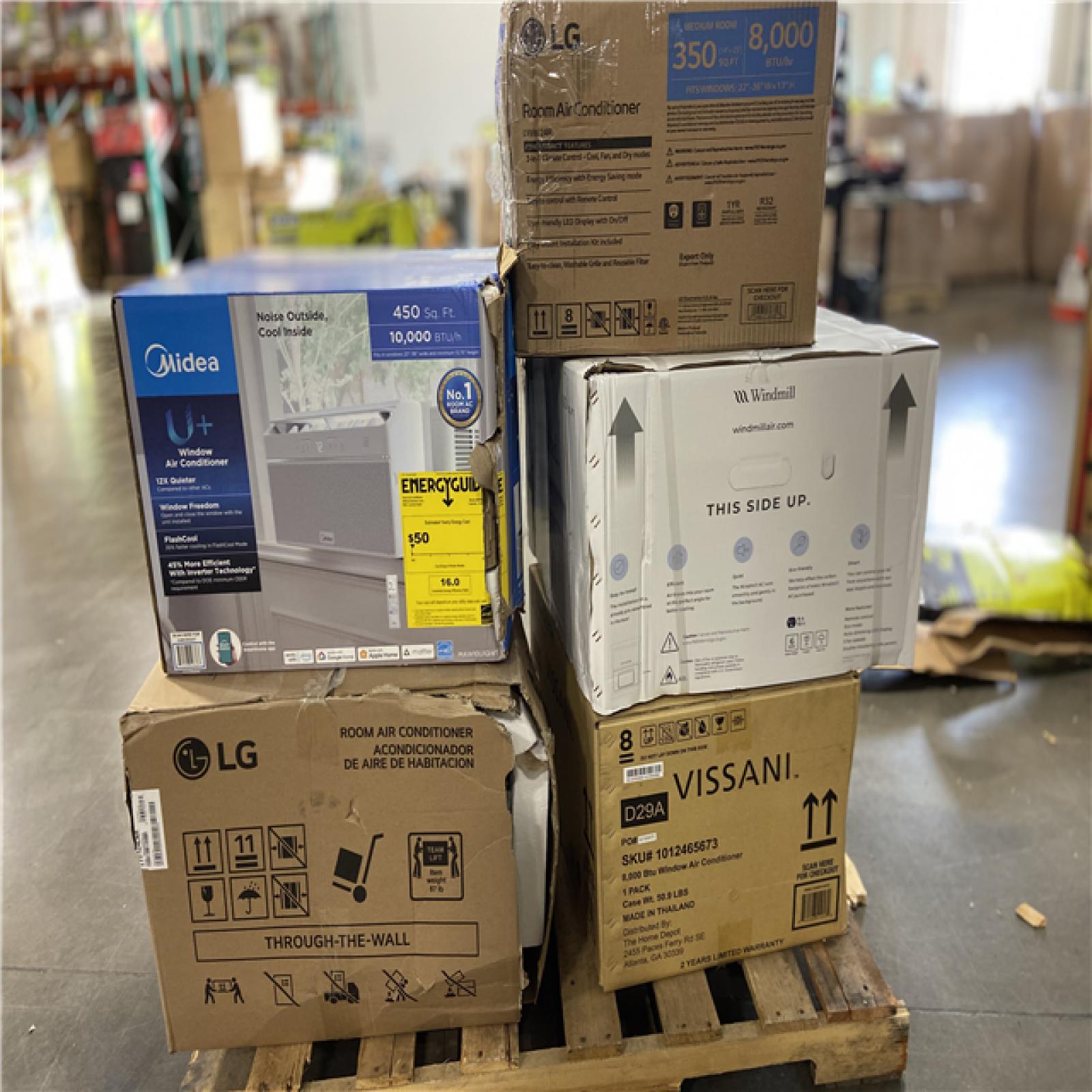 DALLAS LOCATION - AC UNITS PALLET - 5 (UNITS)