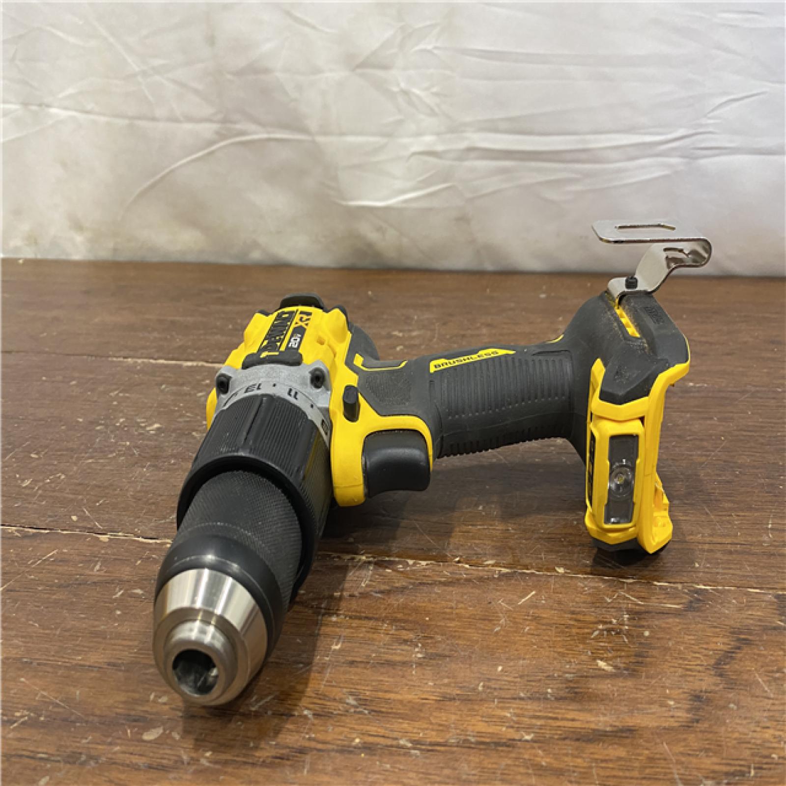 AS-IS DEWALT 20-Volt Compact Cordless 1/2 in. Hammer Drill (Tool-Only)