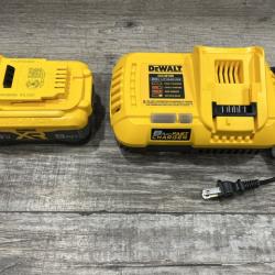 AS-IS DEWALT 20V MAX XR Power-Pack Lithium-Ion Starter Kit with 8. 0Ah Battery and Charger