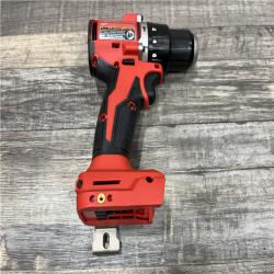 AS-IS Milwaukee 18V Lithium-Ion Brushless Cordless 1/2 in. Compact Hammer Drill/Driver Kit