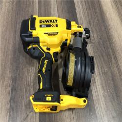 AS-IS DEWALT 20V MAX 15-Degree Electric Cordless Roofing Nailer (Tool Only)