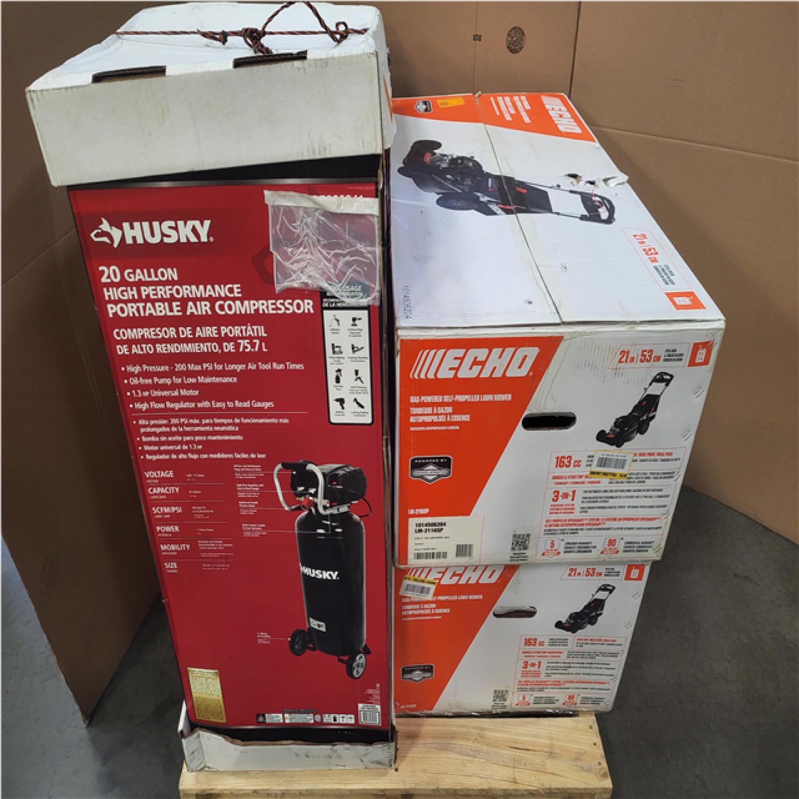 CALIFORNIA AS-IS OUTDOOR POWER EQUIPMENT