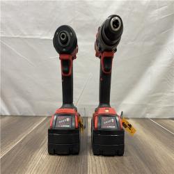 AS-IS Milwaukee M18 FUEL 18V Lithium-Ion Brushless Cordless Hammer Drill and Impact Driver Combo Kit