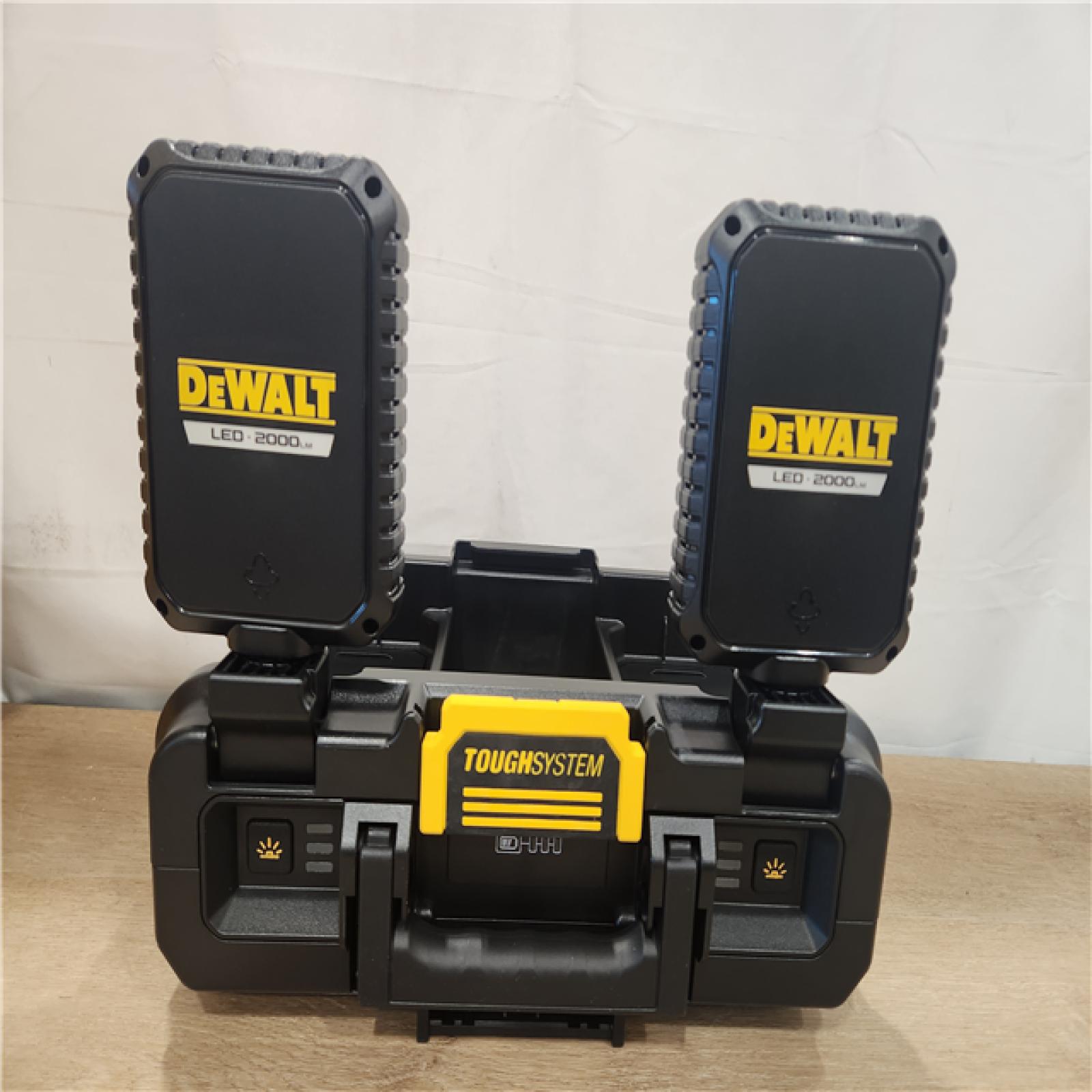 AS-IS- DeWalt ToughSystem 2.0 4000 Lm LED Battery Handheld Work Light