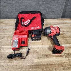 HOUSTON LOCATION - AS - IS Milwaukee FUEL 18V Lithium-Ion Brushless Cordless 1/2 in. Impact Wrench w/Friction Ring Kit