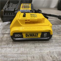AS-IS DEWALT Atomic 20V Lithium-Ion Cordless Compact 1/2 in. Drill/Driver Kit