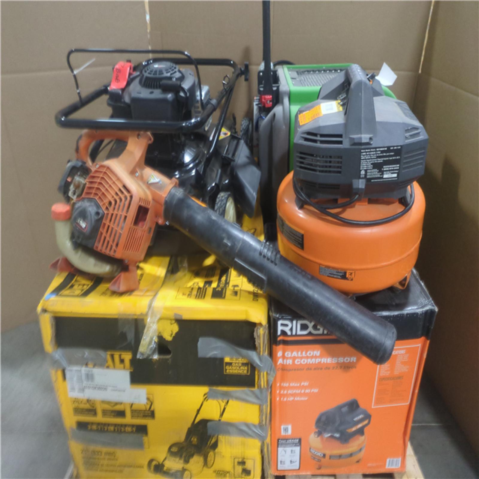 California AS-IS OUTDOOR POWER EQUIPMENT