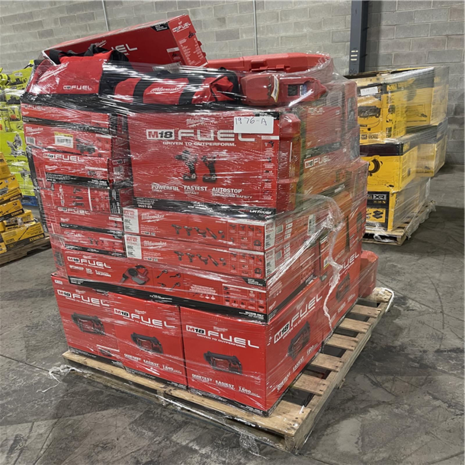 Pittston Location As-Is Power Tools Partial Truckload (10 pallets) 1976-A