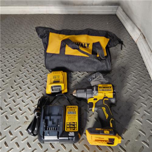 Houston Location- DeWalt 20V MAX ATOMIC 20 V 1/2 in. Brushless Cordless Compact Drill Kit (Battery & Charger)