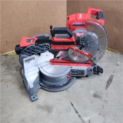 HOUSTON LOCATION - AS-IS M18 FUEL 18V 10 in. Lithium-Ion Brushless Cordless Dual Bevel Sliding Compound Miter Saw Kit with One 8.0 Ah Battery