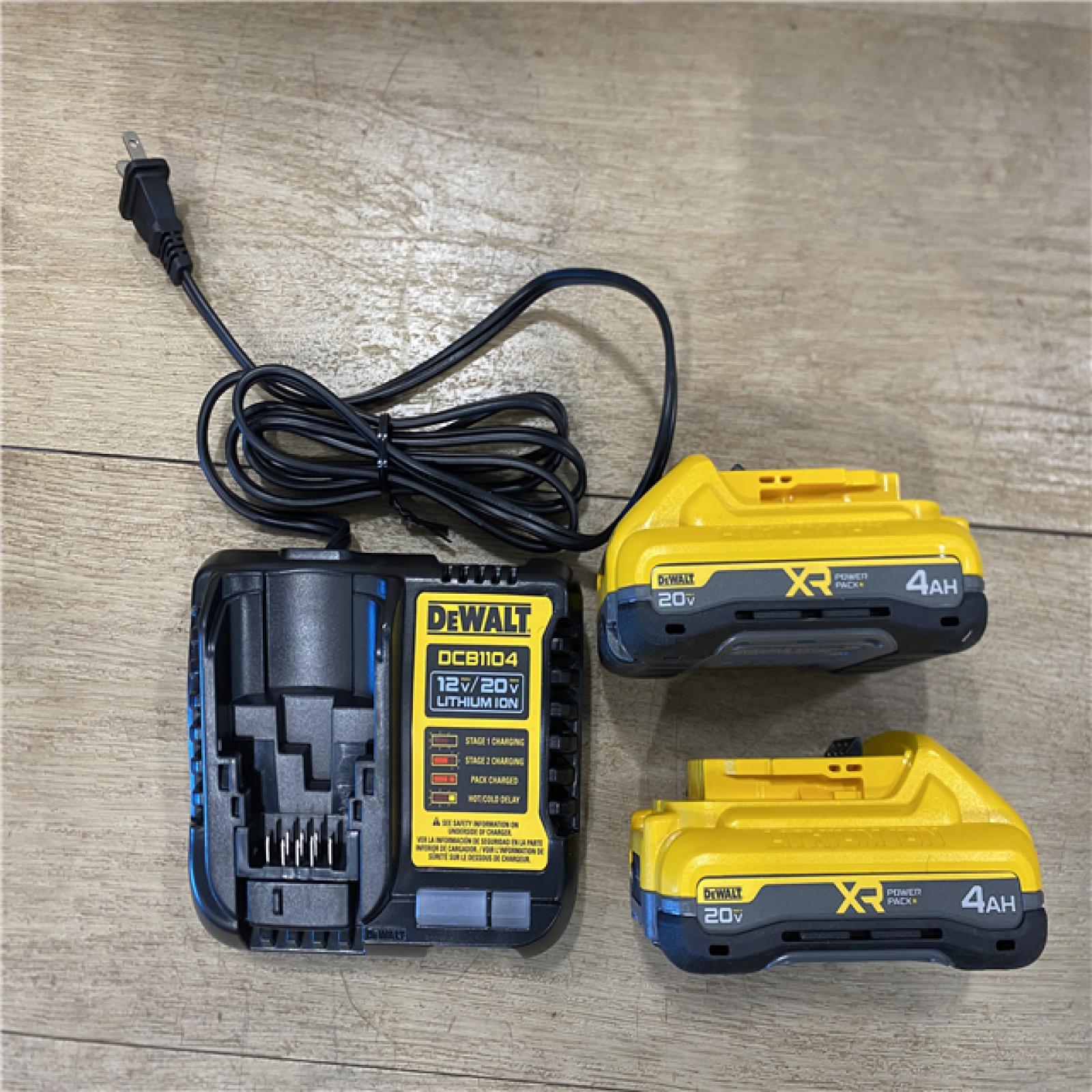 AS-IS DEWALT 20V XR Lithium-Ion Cordless Brushless 1/2 in. Drill/Driver Kit