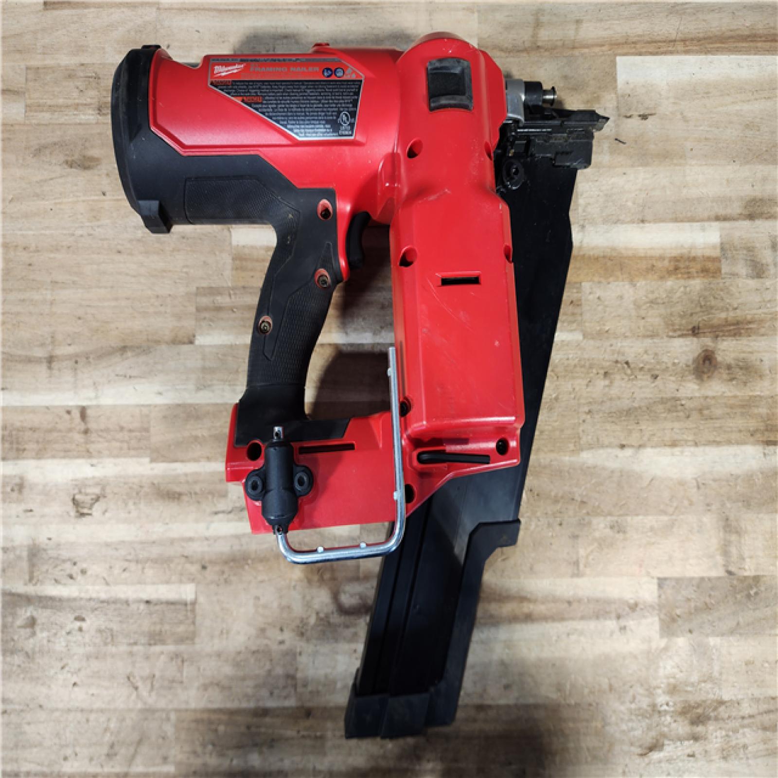 HOUSTON LOCATION - AS-IS Milwaukee FUEL 3-1/2 in. 18-Volt 21-Degree Lithium-Ion Brushless Cordless Framing Nailer (Tool-Only)