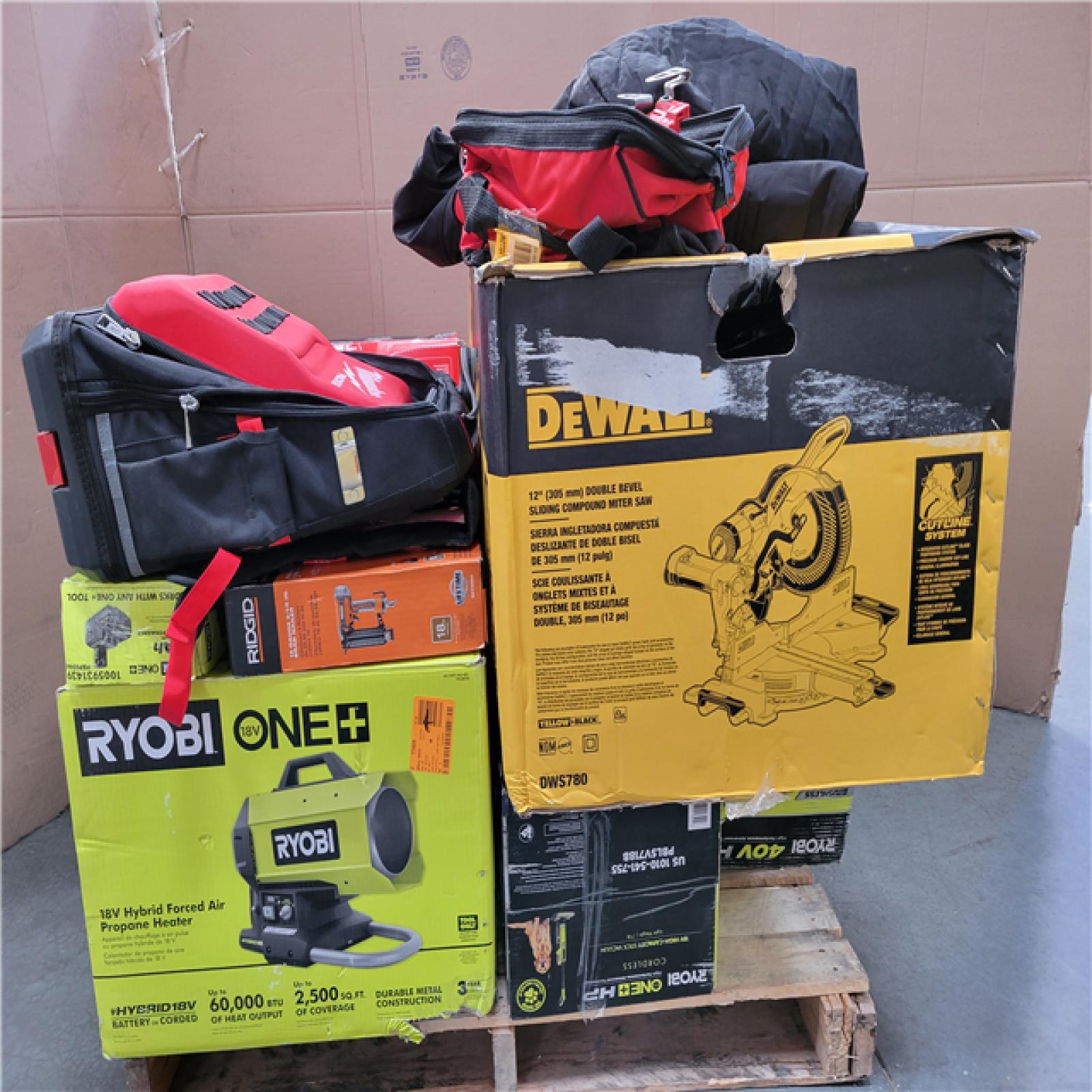 CALIFORNIA AS-IS TOOL PALLET