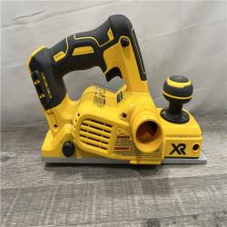 AS-IS DEWALT 20V MAX XR Cordless Brushless 3-1/4 in. Planer (Tool Only)