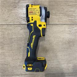 AS-IS DEWALT ATOMIC 20V MAX Cordless Brushless Compact 1/4 in. Impact Driver (Tool Only)