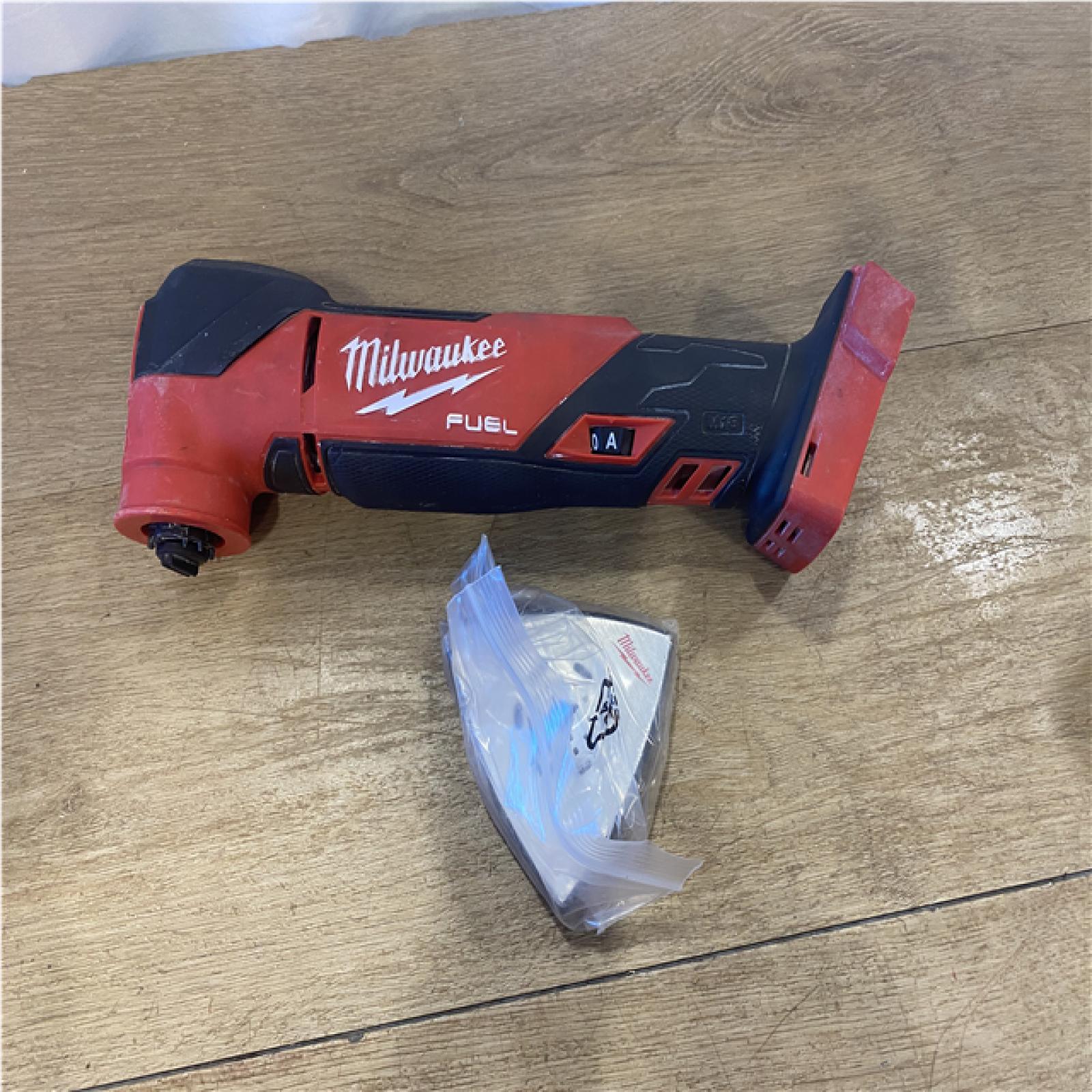 AS-IS Milwaukee FUEL 18V Lithium-Ion Cordless Brushless Oscillating Multi-Tool (Tool-Only)