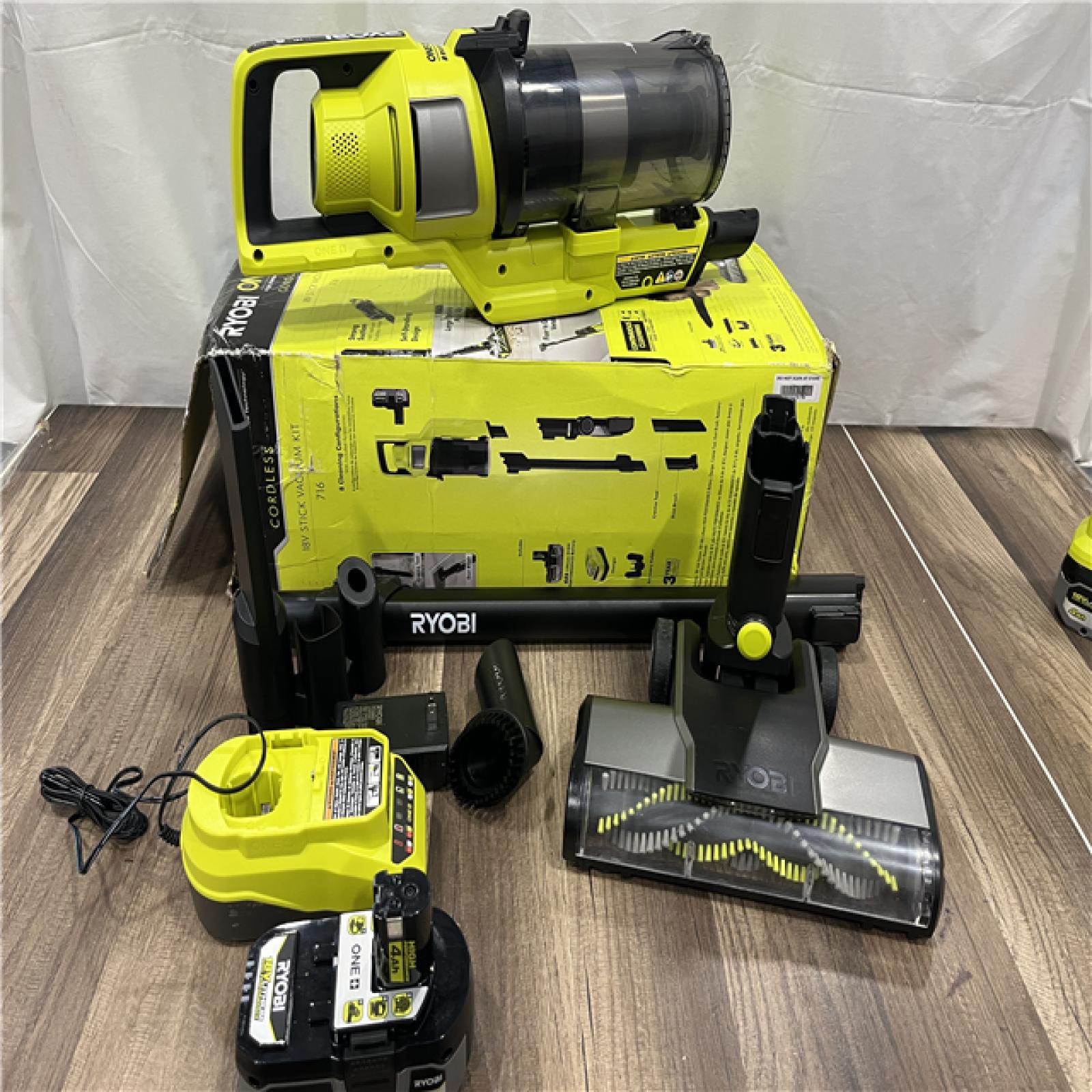 GOOD Ryobi ONE+ HP PBLSV716K - Vacuum Cleaner - Stick/handheld (2-in-1) - Bagless - Cordless - 1 Battery  Included Charger